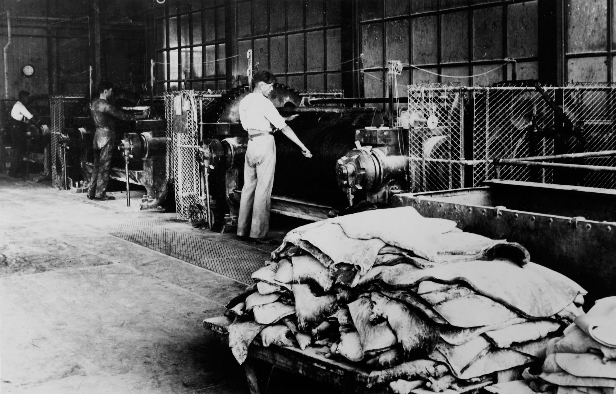 Workers in a factory